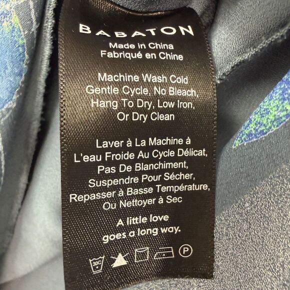 Babaton Aritzia Women's XS Malik Off Shoulder Floral Blouse Fairy Flowy Dainty - Picture 5 of 11